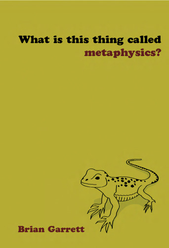 What is this thing called Metaphysics?