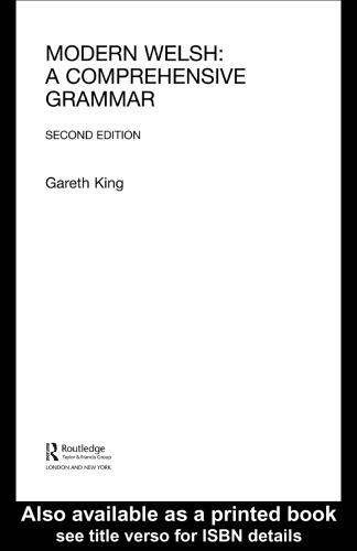Modern Welsh: A Comprehensive Grammar ()