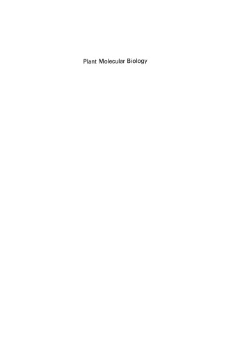 Plant Molecular Biology