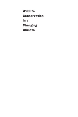 Wildlife Conservation in a Changing Climate