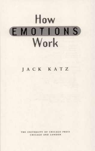 How Emotions Work