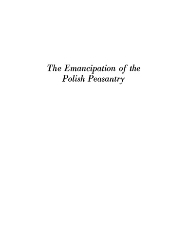 The emancipation of the Polish peasantry