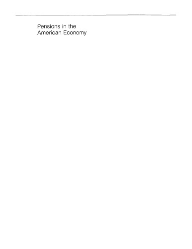 Pensions in the American Economy