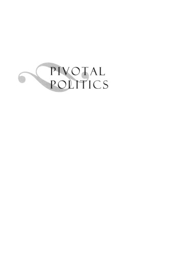 Pivotal Politics: A Theory of U.S. Lawmaking