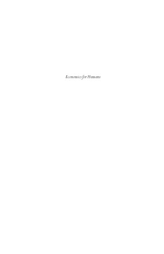 Economics for Humans