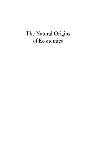 The Natural Origins of Economics