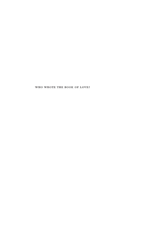 Who Wrote the Book of Love?