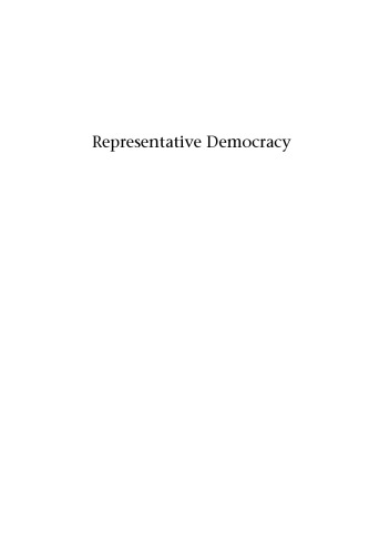 Representative Democracy: Principles and Genealogy