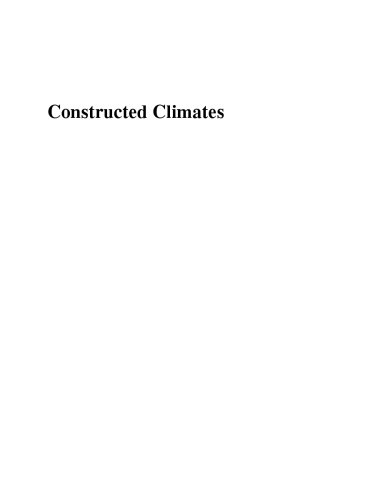 Constructed Climates: A Primer on Urban Environments