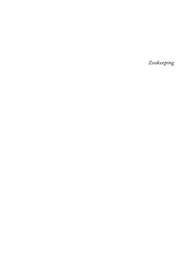 Zookeeping: An Introduction to the Science and Technology