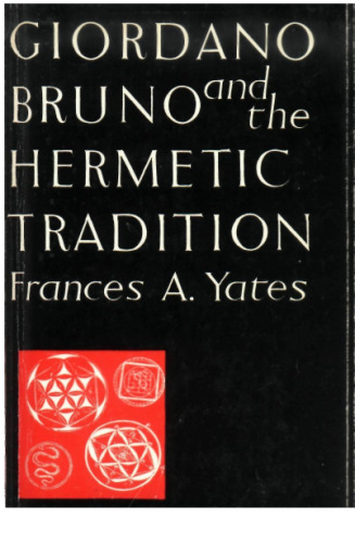 Giordano Bruno and the Hermetic Tradition