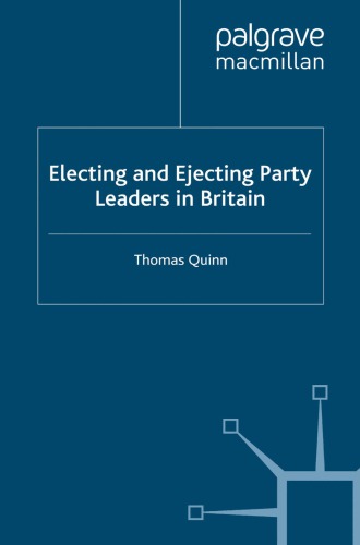 Electing and ejecting party leaders in Britain