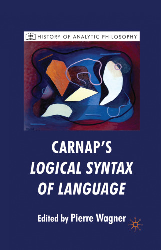 Carnap’s Logical Syntax of Language