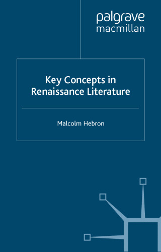 Key Concepts in Renaissance Literature