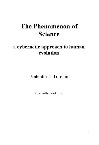 The phenomenon of science