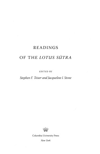 Readings of the Lotus Sūtra