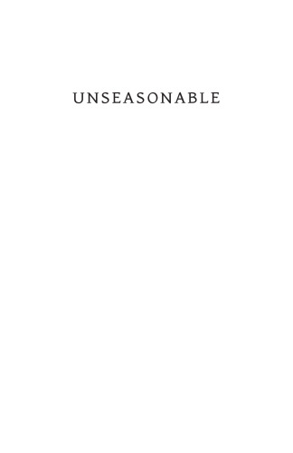 Unseasonable: Climate Change in Global Literatures