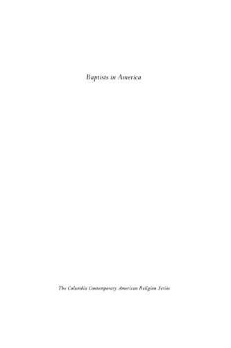 Baptists in America