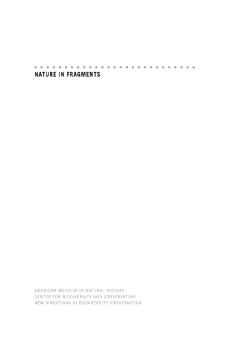 Nature in Fragments: The Legacy of Sprawl