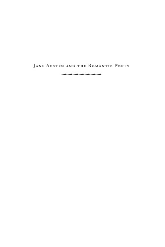 Jane Austen and the Romantic Poets