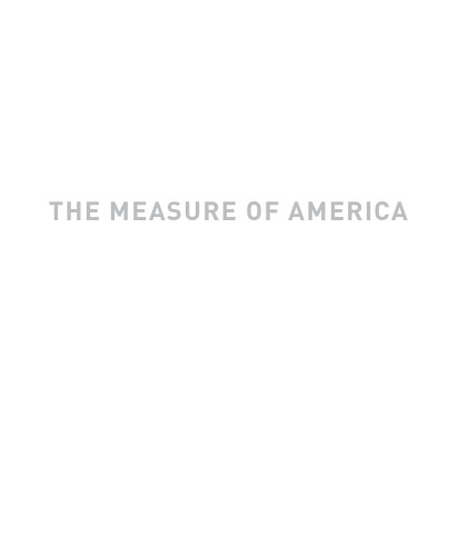 The Measure of America: American Human Development Report, 2008-2009