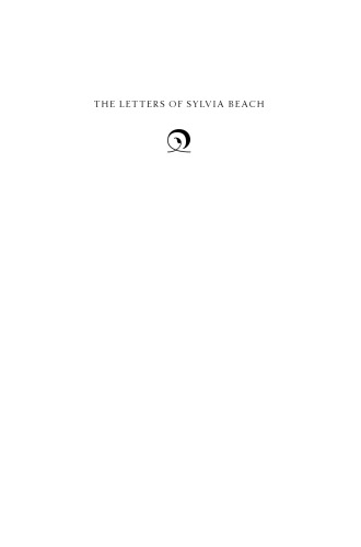 The Letters of Sylvia Beach