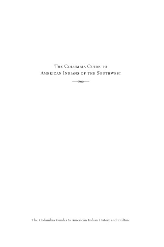 The Columbia Guide to American Indians of the Southwest
