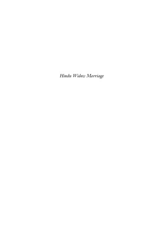 Hindu Widow Marriage