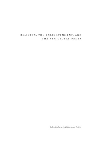 Religion, the Enlightenment, and the New Global Order