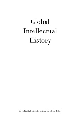 Global Intellectual History