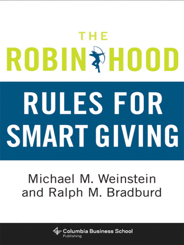 The Robin Hood Rules for Smart Giving