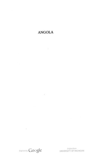 Angola: The Weight of History
