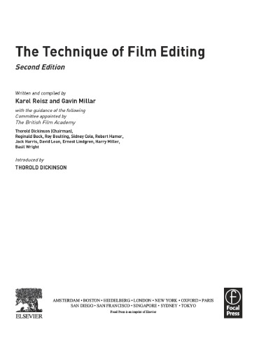 The Technique of Film Editing