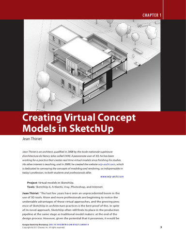 Google SketchUp Workshop. Modeling, Visualizing, and Illustrating
