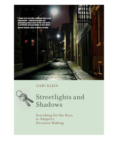 Streetlights and shadows: searching for the keys to adaptive decision making