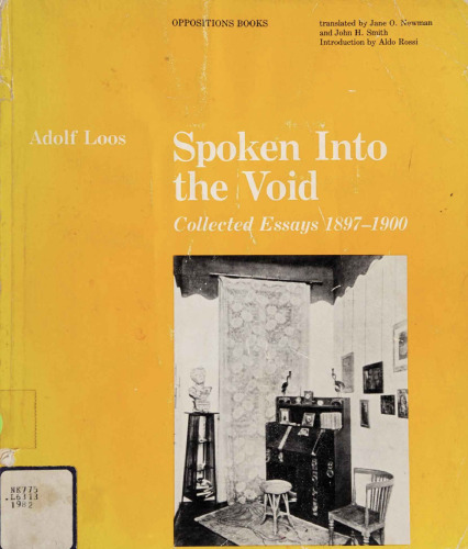 Spoken into the Void: Collected Essays, 1897-1900