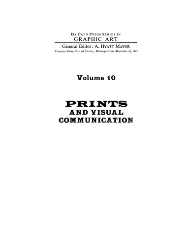 Prints and visual communication