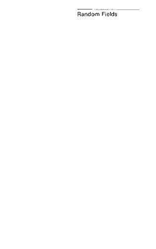 Random fields: analysis and synthesis (Web edition, 1997-04-10)