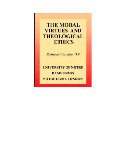 Moral Virtues and Theological Ethics