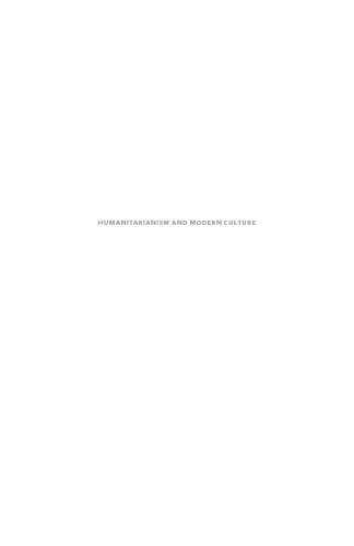 Humanitarianism and Modern Culture