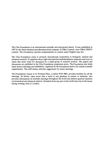 Ciba Foundation Symposium 104 - Photoperiodic Regulation of Insect and Molluscan Hormones