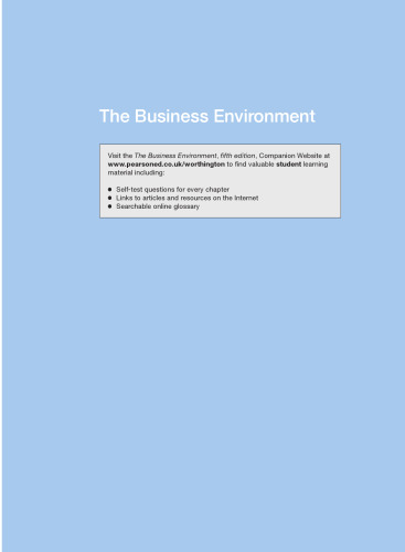 The business environment
