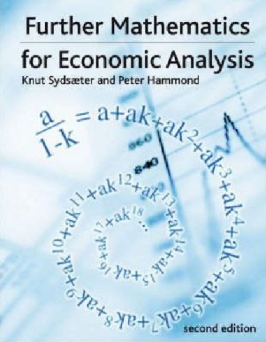 Further Mathematics for Economic Analysis