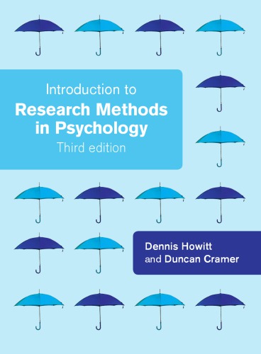 Introduction to research methods in psychology