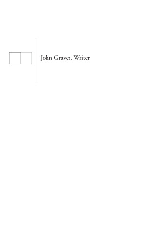 John Graves, Writer