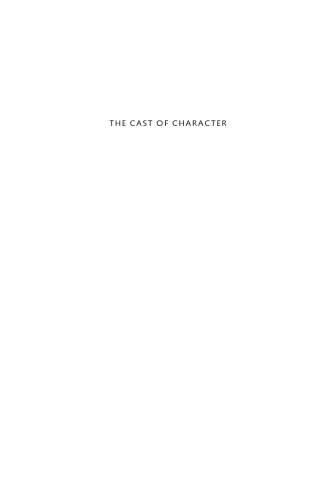 The Cast of Character: Style in Greek Literature