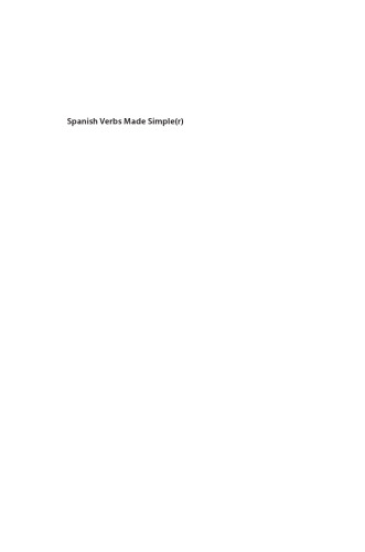 Spanish Verbs Made Simple(r)