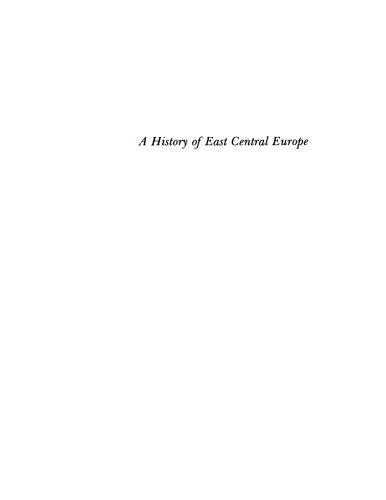 East Central Europe between the two World Wars