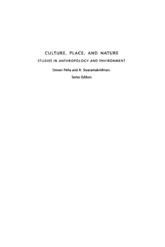 Ecological nationalisms : nature, livelihoods, and identities in South Asia