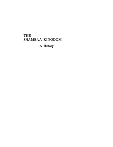 The Shambaa Kingdom: A History